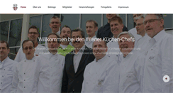 Desktop Screenshot of chefstable.at